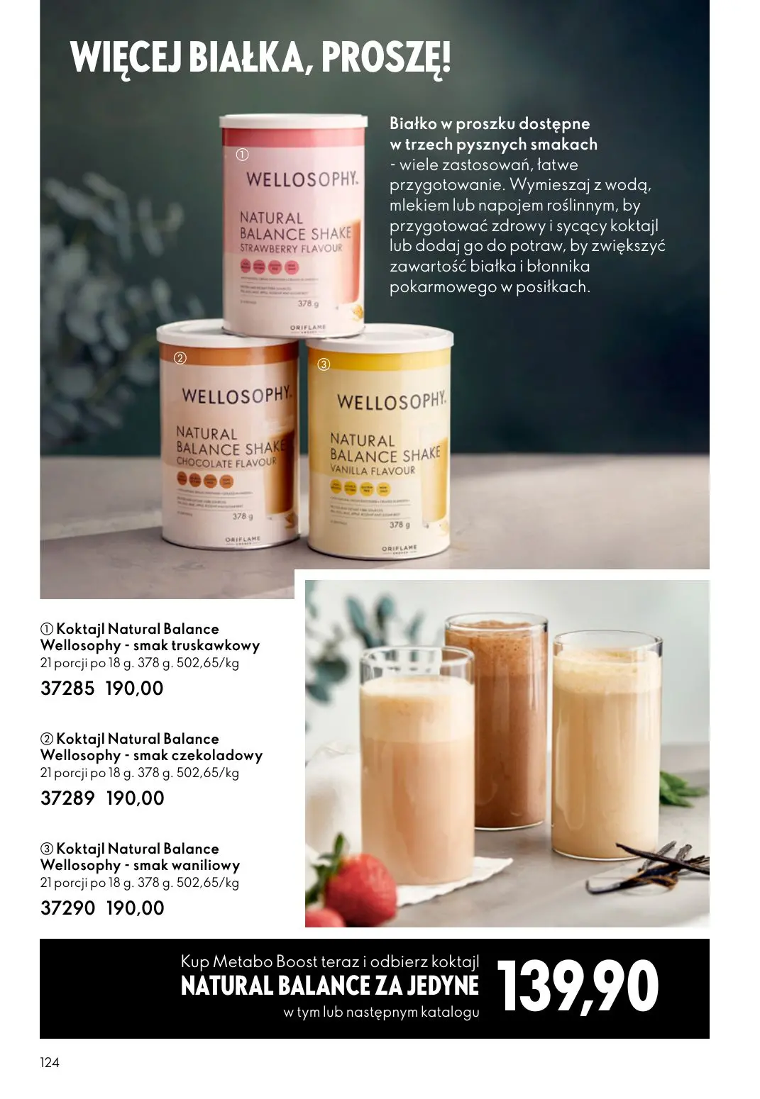 gazetka promocyjna ORIFLAME Starzenie się? Damy mu radę! - Strona 124