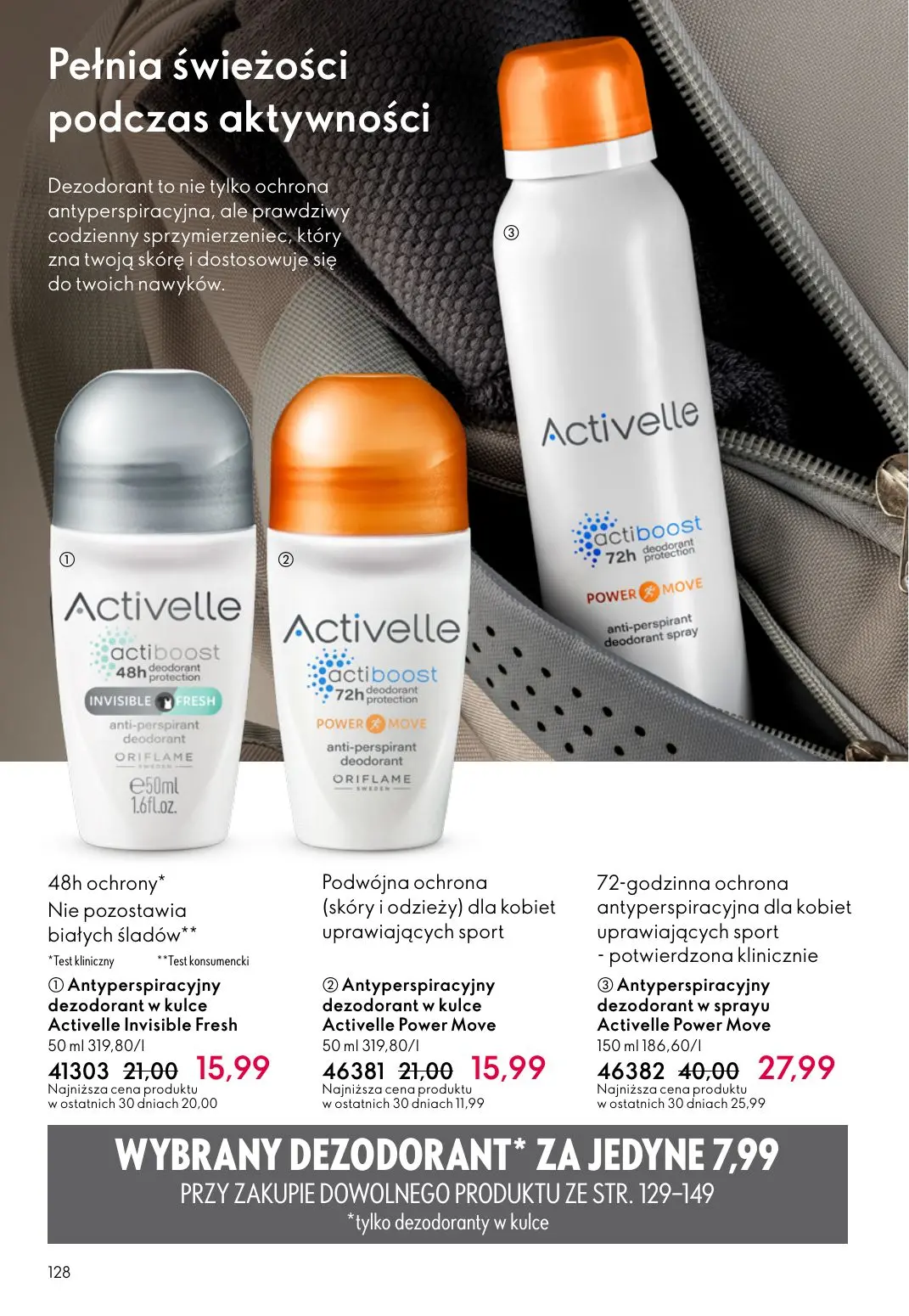 gazetka promocyjna ORIFLAME Starzenie się? Damy mu radę! - Strona 128