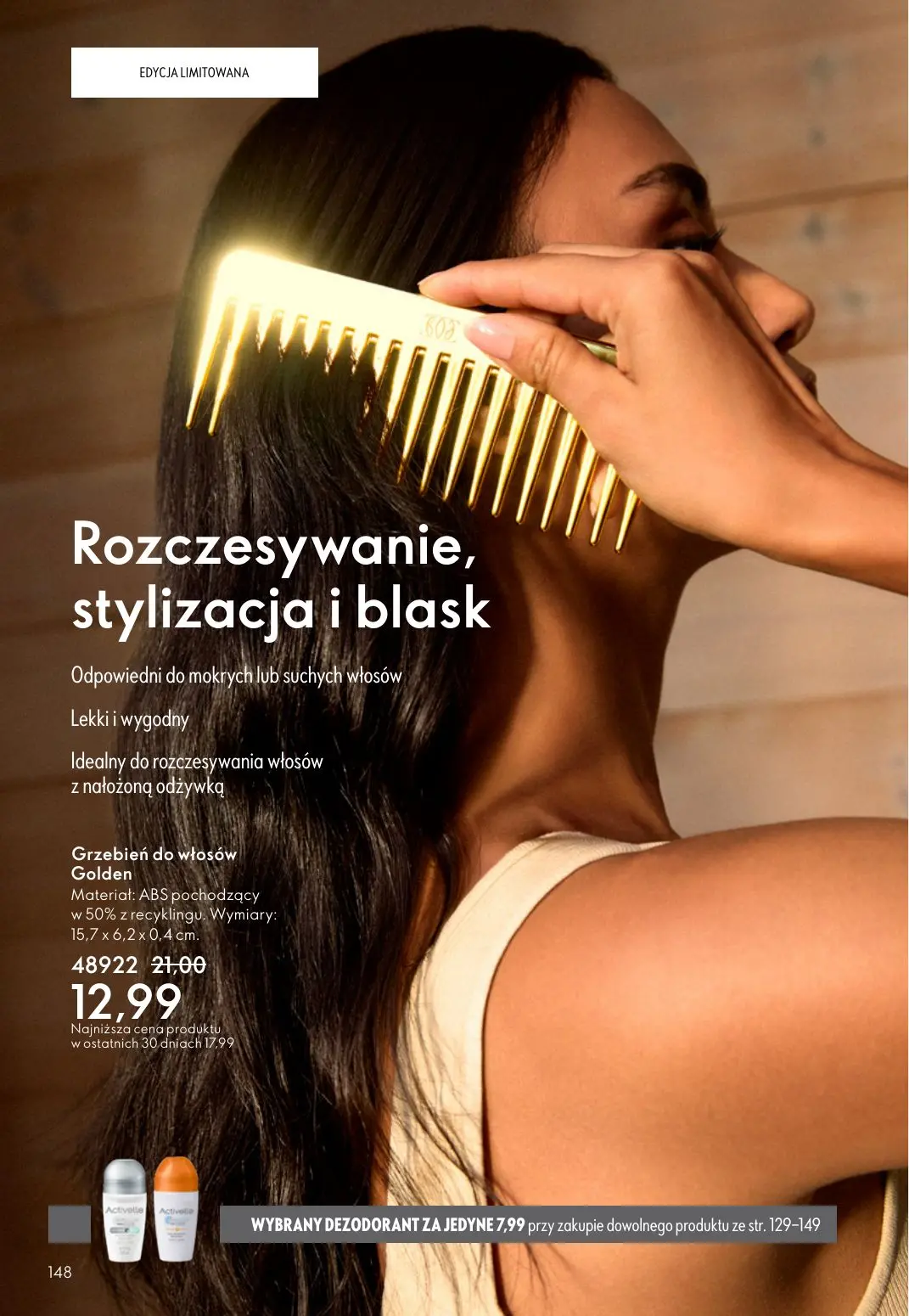 gazetka promocyjna ORIFLAME Starzenie się? Damy mu radę! - Strona 148