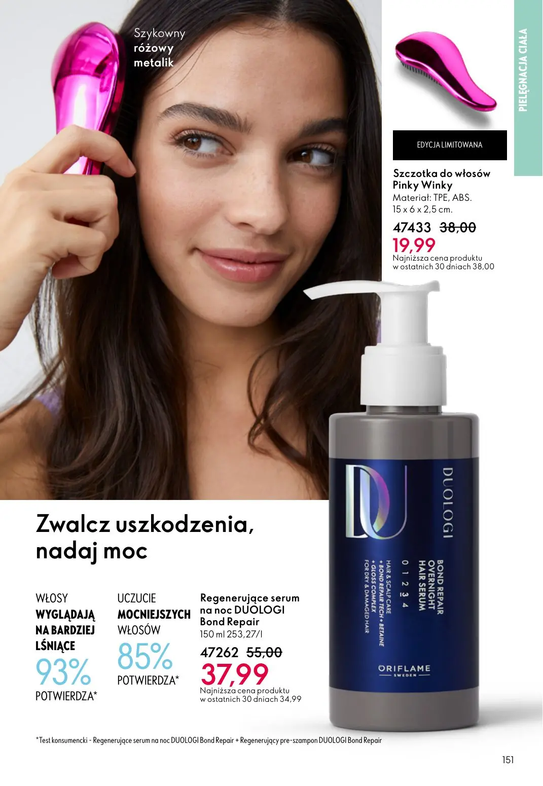 gazetka promocyjna ORIFLAME Starzenie się? Damy mu radę! - Strona 151