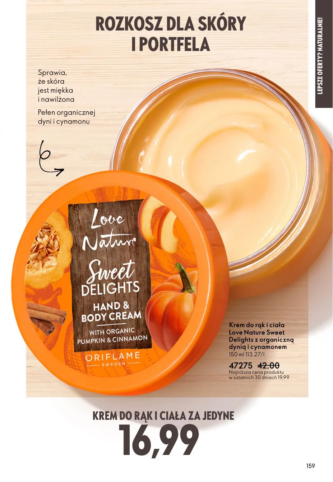 gazetka promocyjna ORIFLAME Starzenie się? Damy mu radę! - Strona 159