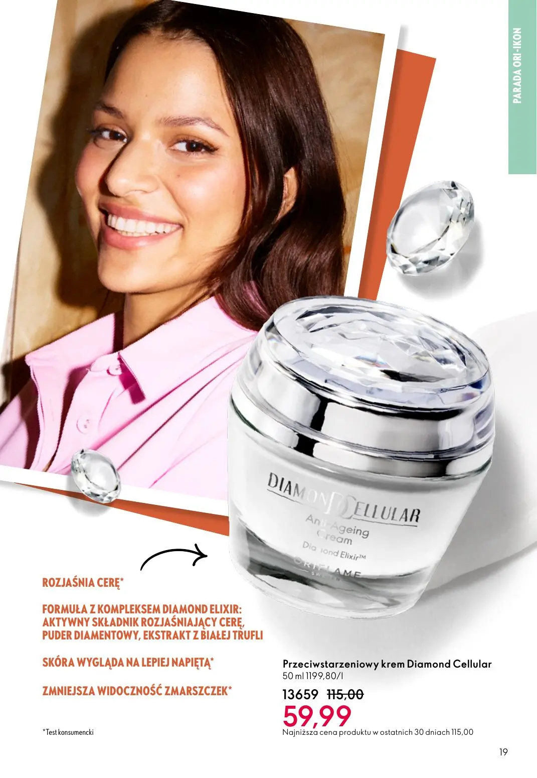 gazetka promocyjna ORIFLAME Starzenie się? Damy mu radę! - Strona 19