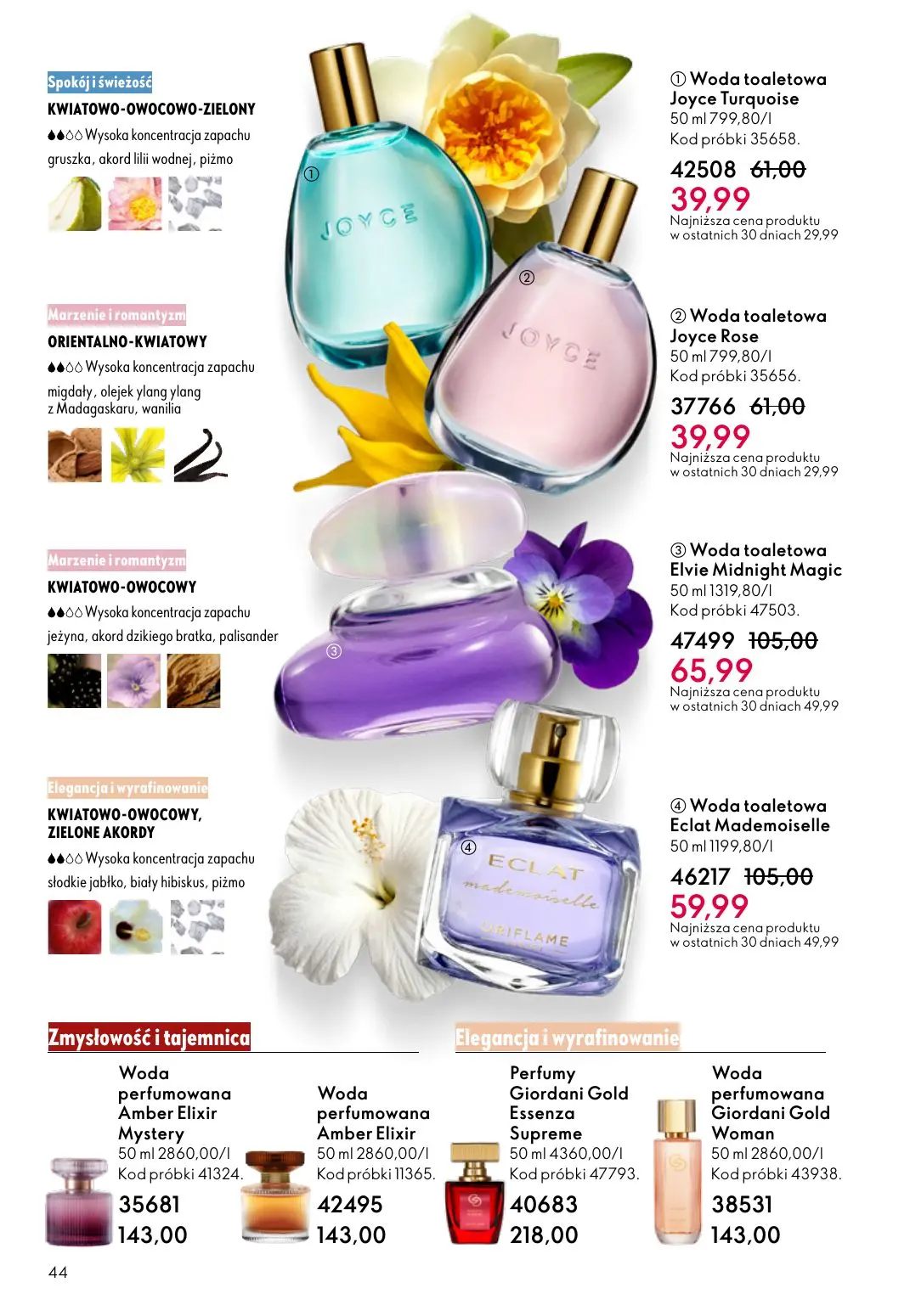 gazetka promocyjna ORIFLAME Starzenie się? Damy mu radę! - Strona 44