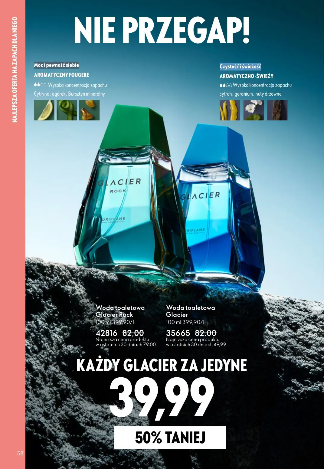 gazetka promocyjna ORIFLAME Starzenie się? Damy mu radę! - Strona 58