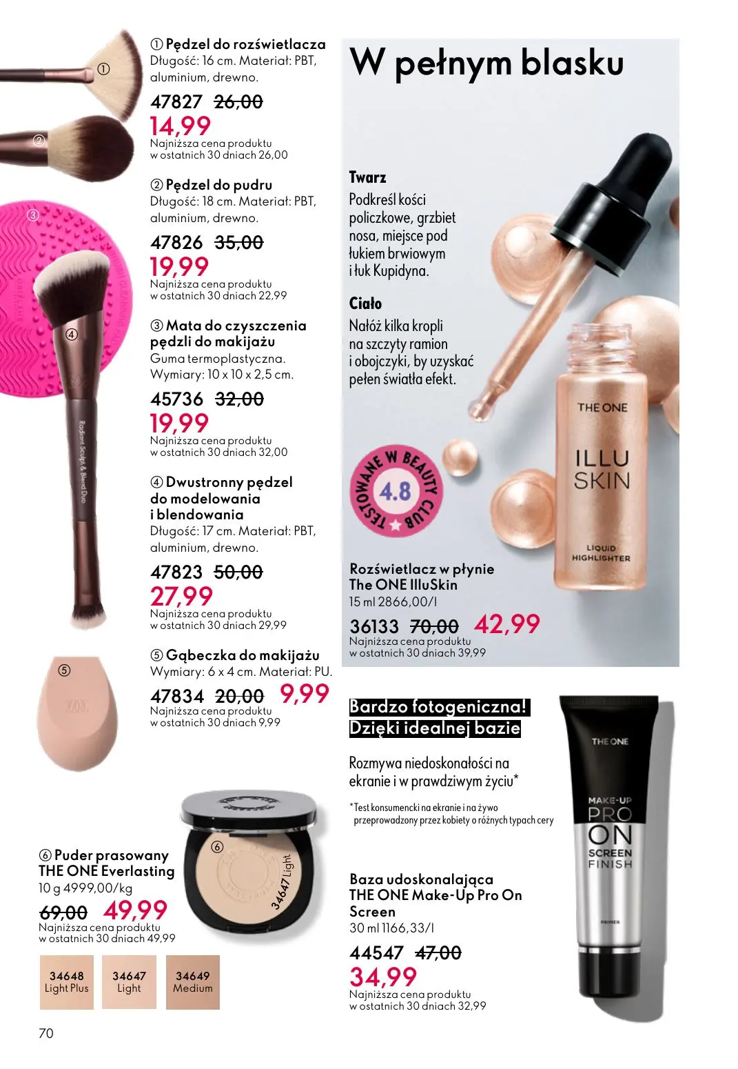 gazetka promocyjna ORIFLAME Starzenie się? Damy mu radę! - Strona 70