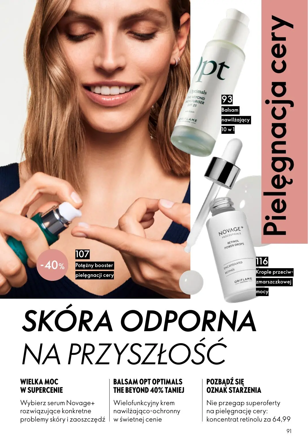 gazetka promocyjna ORIFLAME Starzenie się? Damy mu radę! - Strona 91