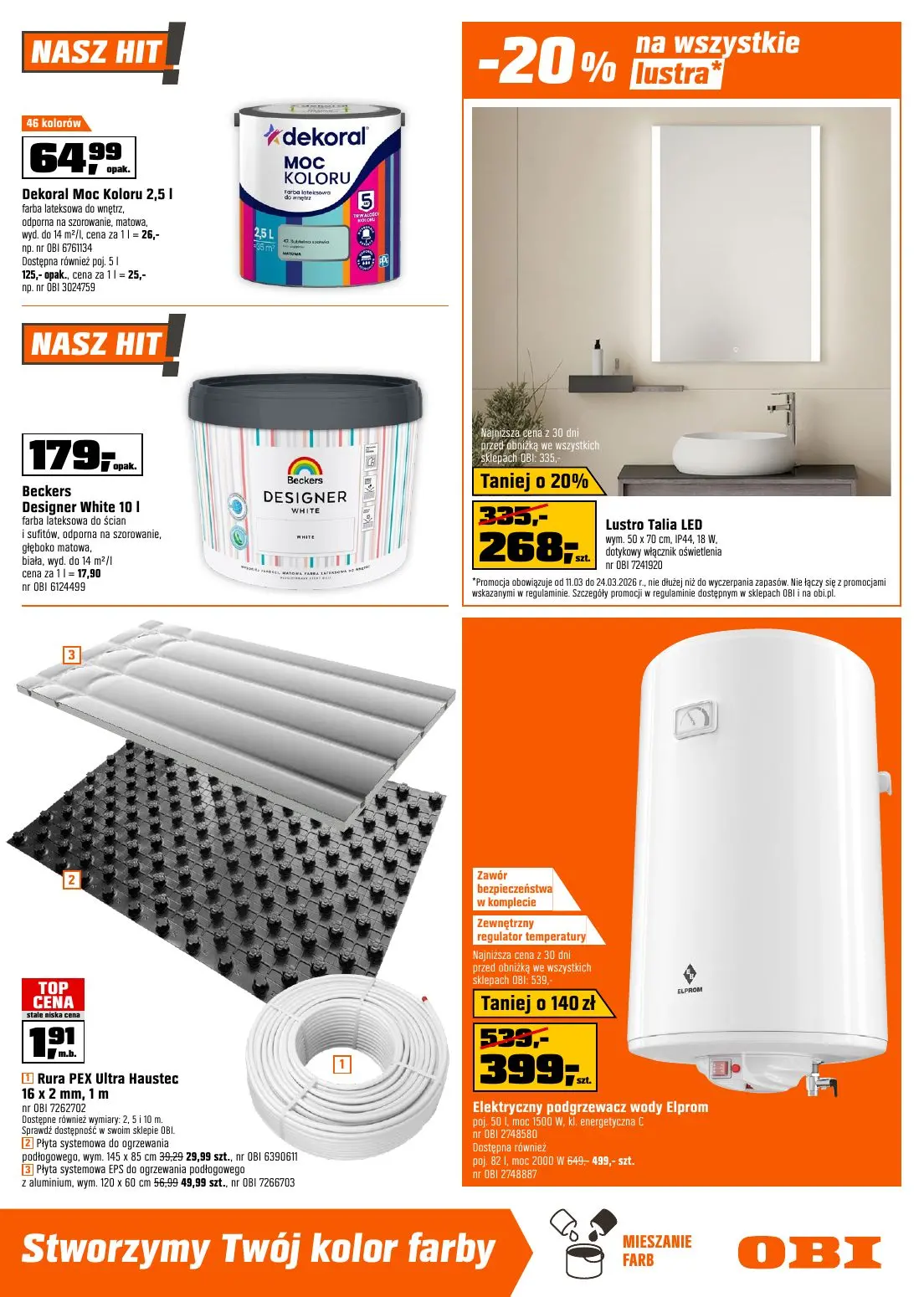 gazetka promocyjna OBI Stworzone do działania w ogrodzie - Strona 11