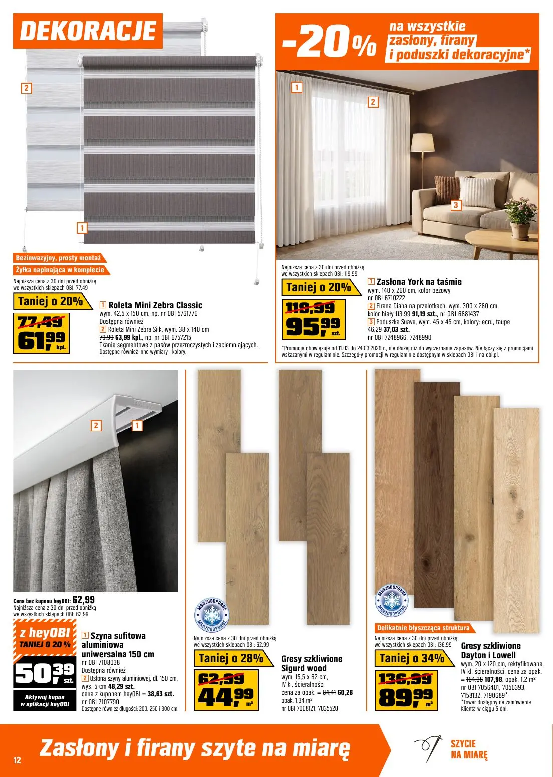 gazetka promocyjna OBI Stworzone do działania w ogrodzie - Strona 12