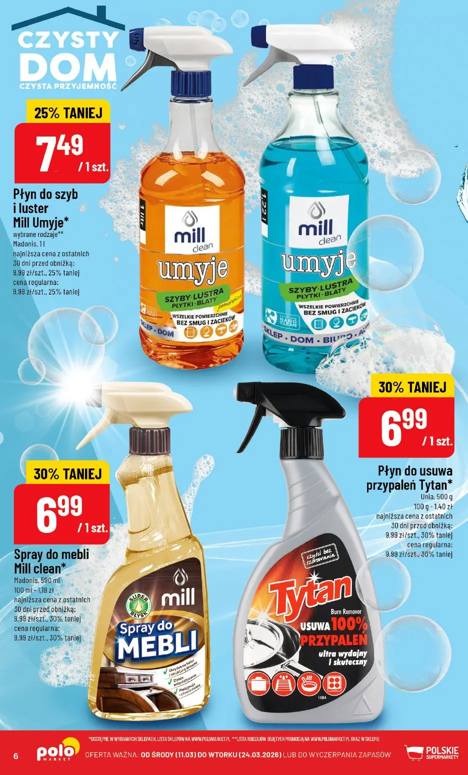 gazetka promocyjna POLOmarket Czysty dom 🏠✨ - Strona 6