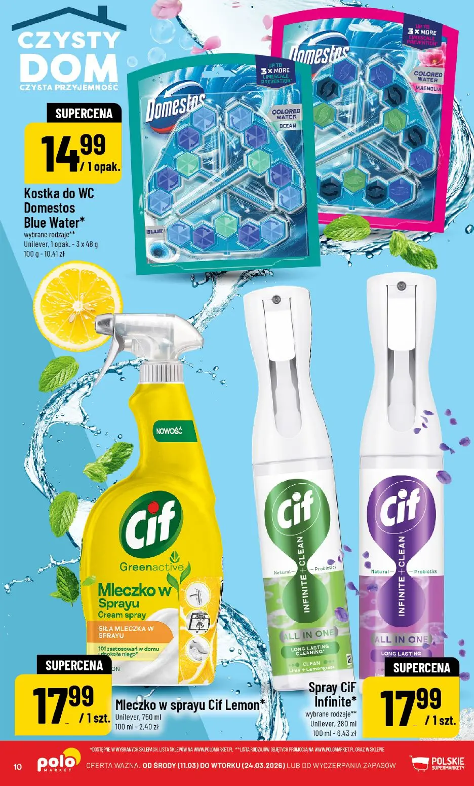 gazetka promocyjna POLOmarket Czysty dom 🏠✨ - Strona 10