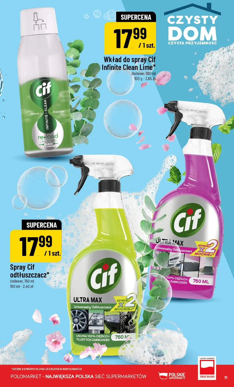 gazetka promocyjna POLOmarket Czysty dom 🏠✨ - Strona 11