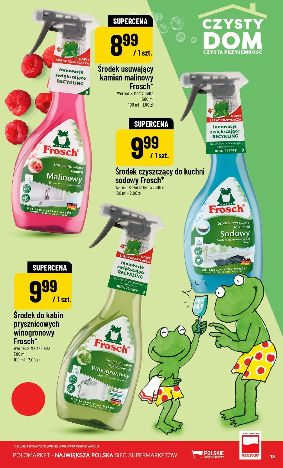gazetka promocyjna POLOmarket Czysty dom 🏠✨ - Strona 13
