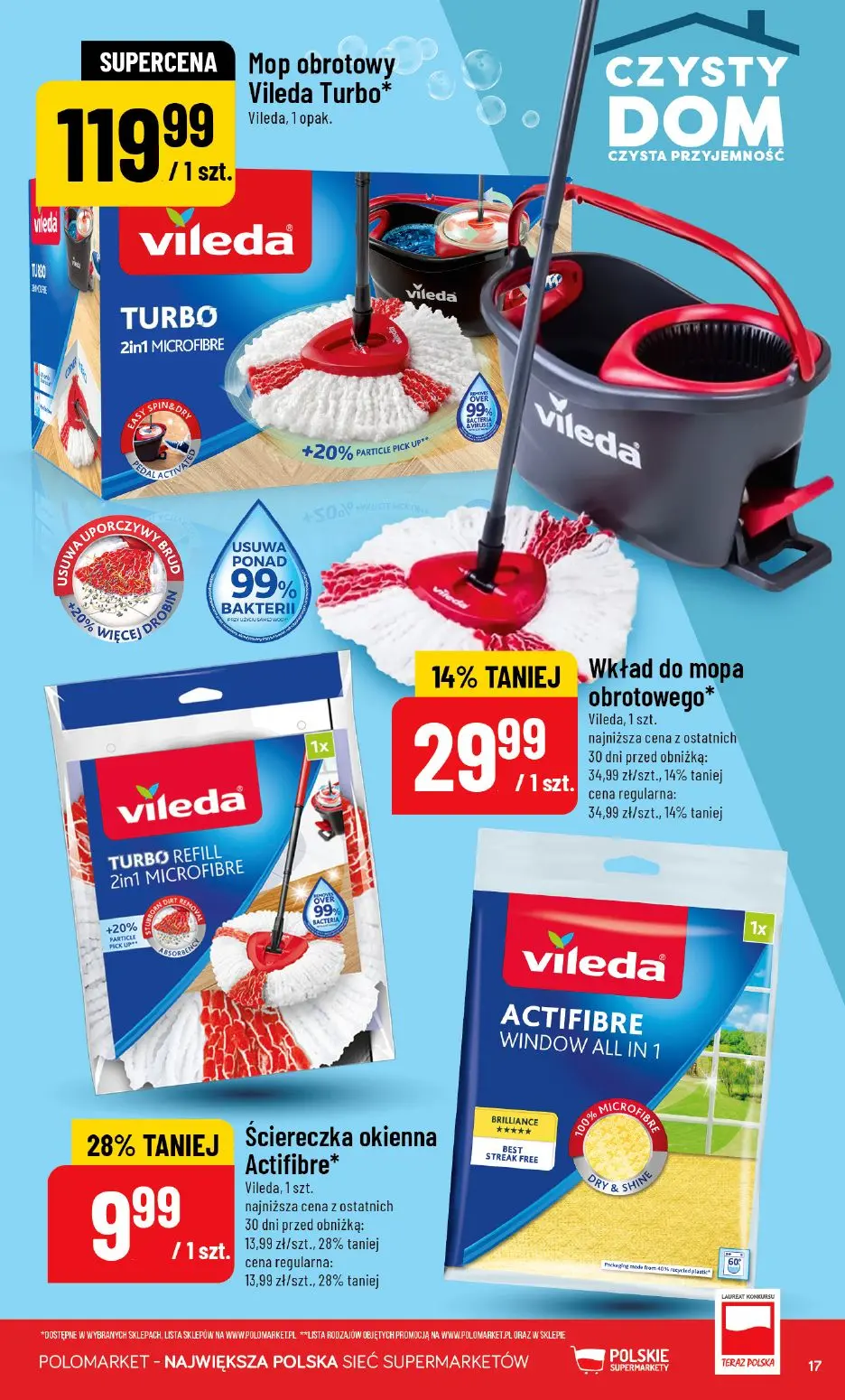 gazetka promocyjna POLOmarket Czysty dom 🏠✨ - Strona 17