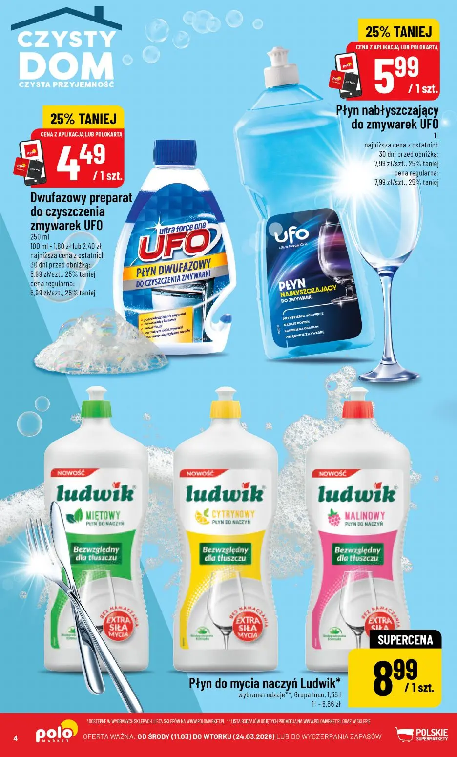 gazetka promocyjna POLOmarket Czysty dom 🏠✨ - Strona 4