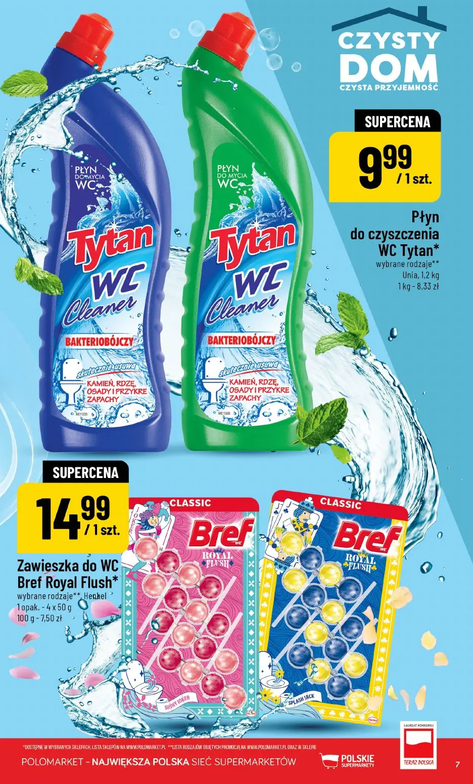 gazetka promocyjna POLOmarket Czysty dom 🏠✨ - Strona 7