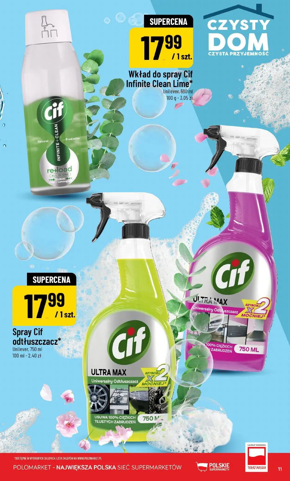 gazetka promocyjna POLOmarket Czysty dom 🏠✨ - Strona 11