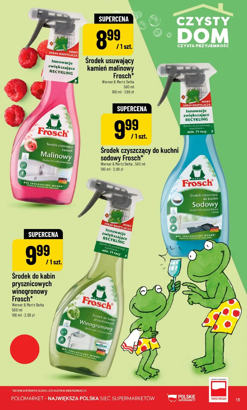 gazetka promocyjna POLOmarket Czysty dom 🏠✨ - Strona 13
