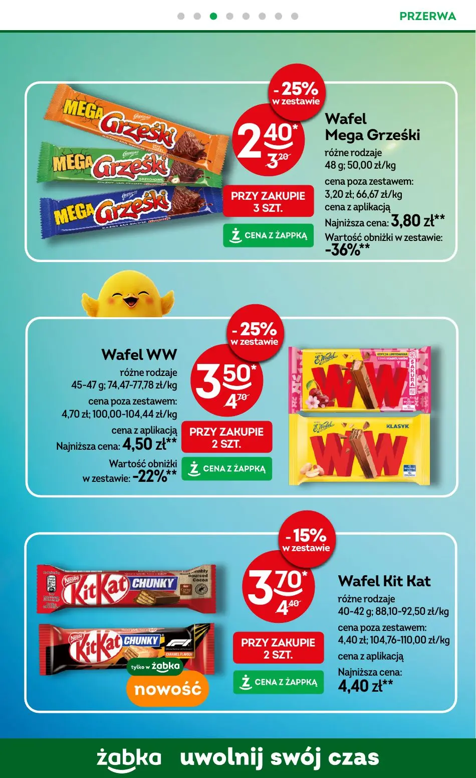 gazetka promocyjna Żabka Akcja Złotówka - Strona 54