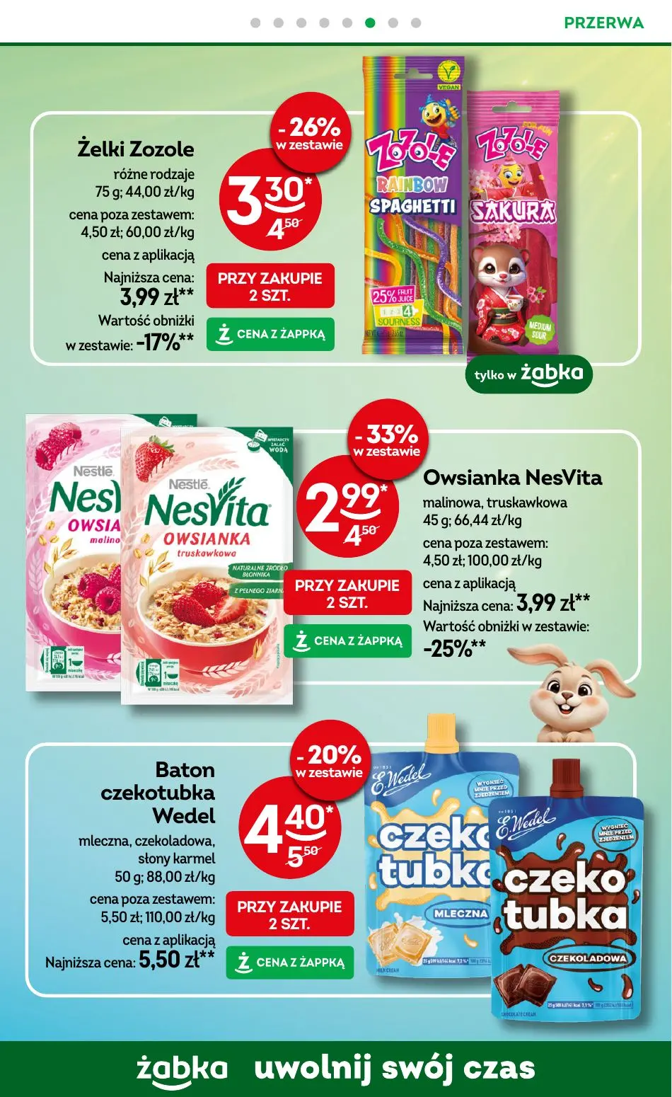 gazetka promocyjna Żabka Akcja Złotówka - Strona 57