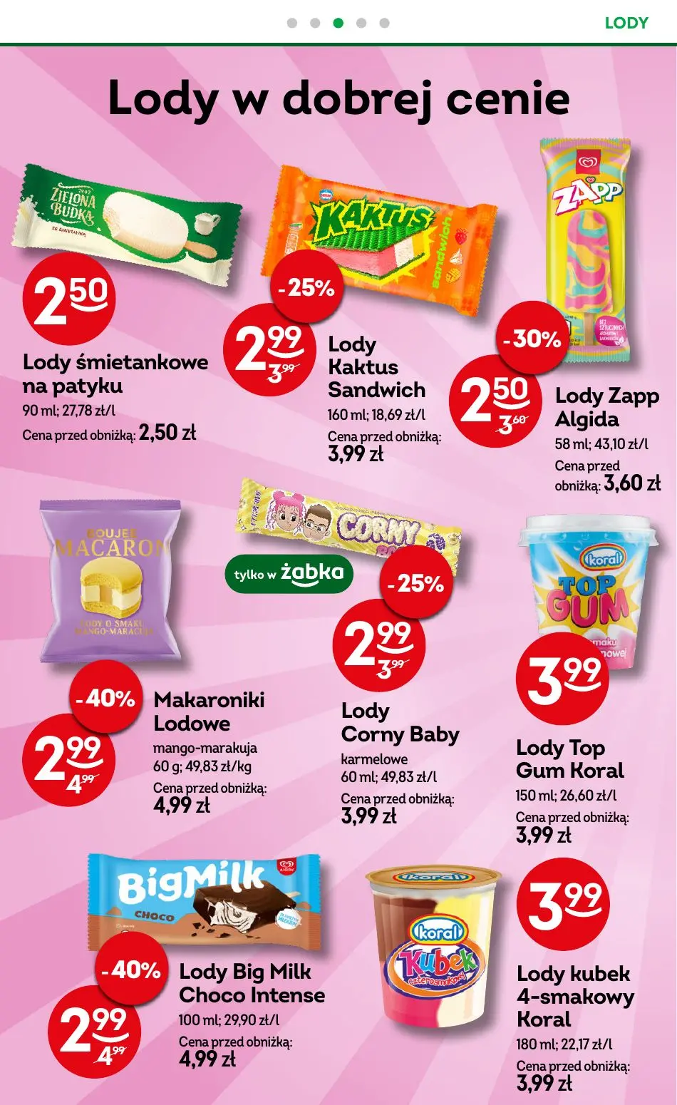 gazetka promocyjna Żabka Akcja Złotówka - Strona 66