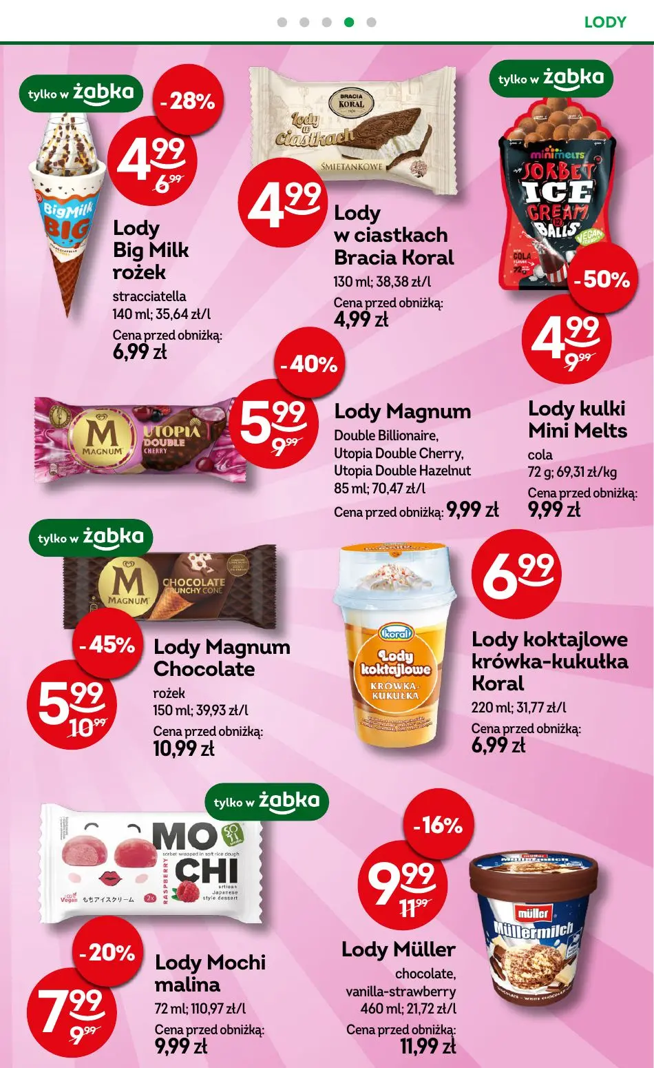 gazetka promocyjna Żabka Akcja Złotówka - Strona 67