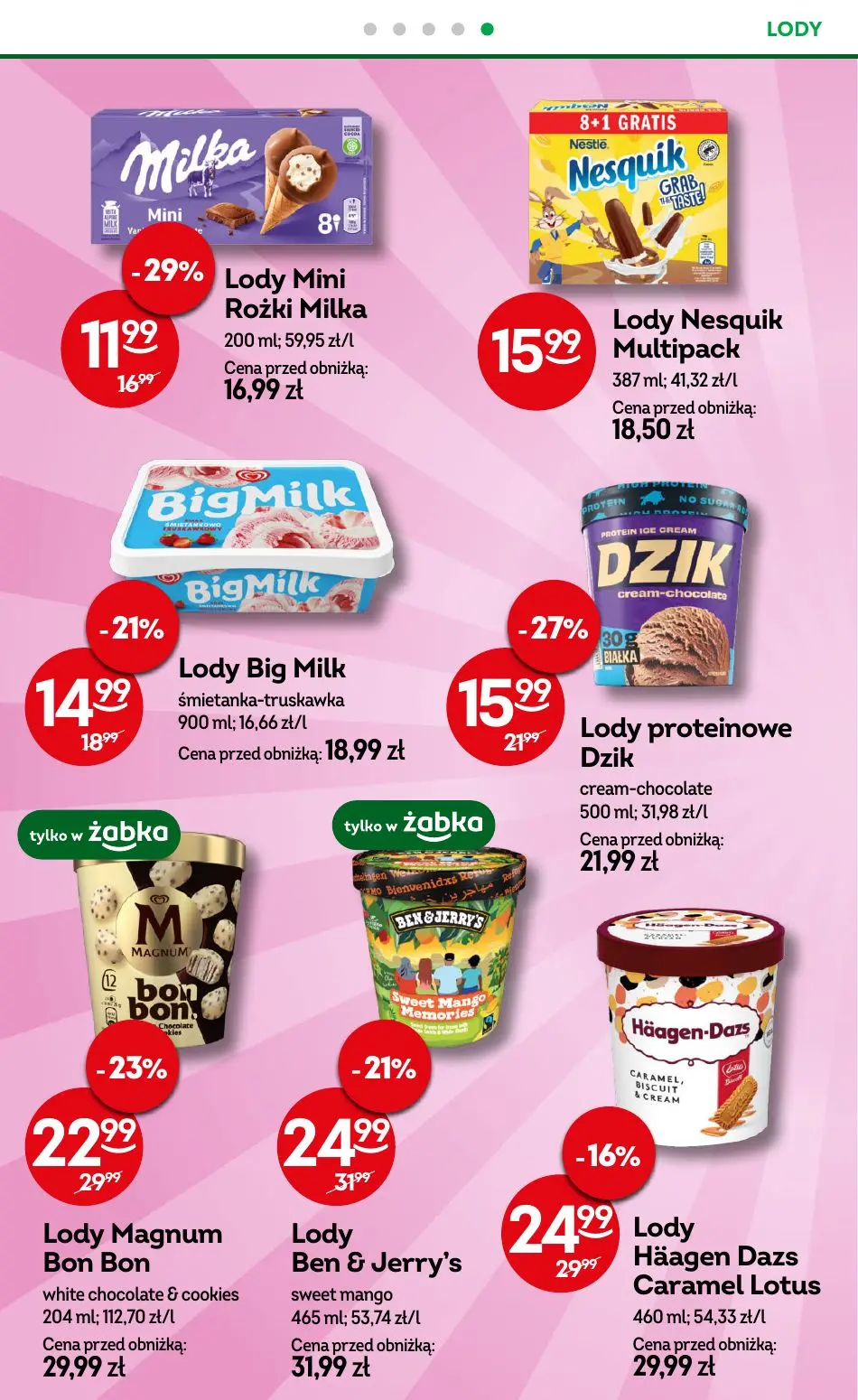 gazetka promocyjna Żabka Akcja Złotówka - Strona 68