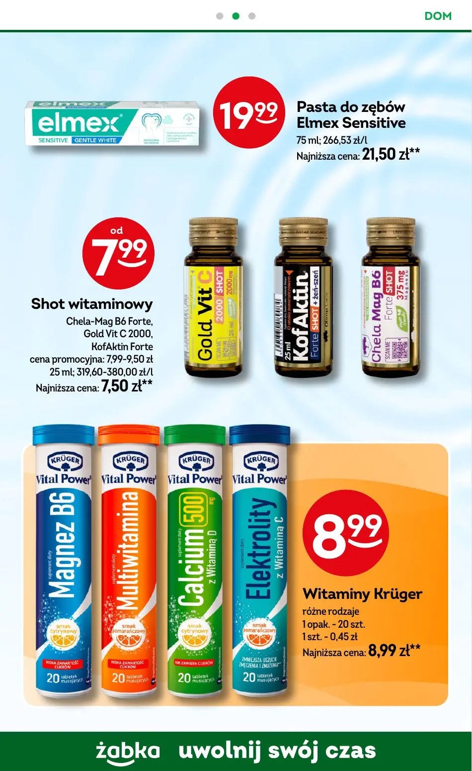 gazetka promocyjna Żabka Akcja Złotówka - Strona 71