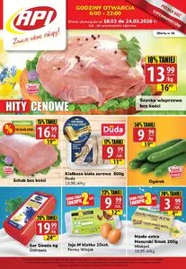 Gazetka promocyjna API MARKET, ważna od 2026-03-18 do 2026-03-24.