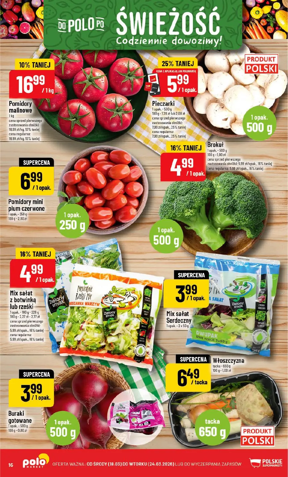 gazetka promocyjna POLOmarket Pomorskie, Zachodniopomorskie, Kujawsko-pomorskie - Strona 16