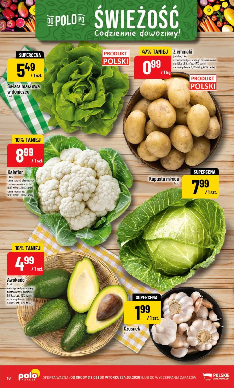 gazetka promocyjna POLOmarket Pomorskie, Zachodniopomorskie, Kujawsko-pomorskie - Strona 18