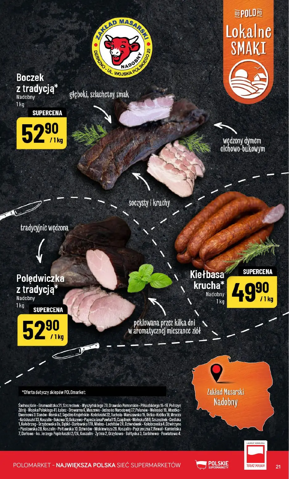 gazetka promocyjna POLOmarket Pomorskie, Zachodniopomorskie, Kujawsko-pomorskie - Strona 21