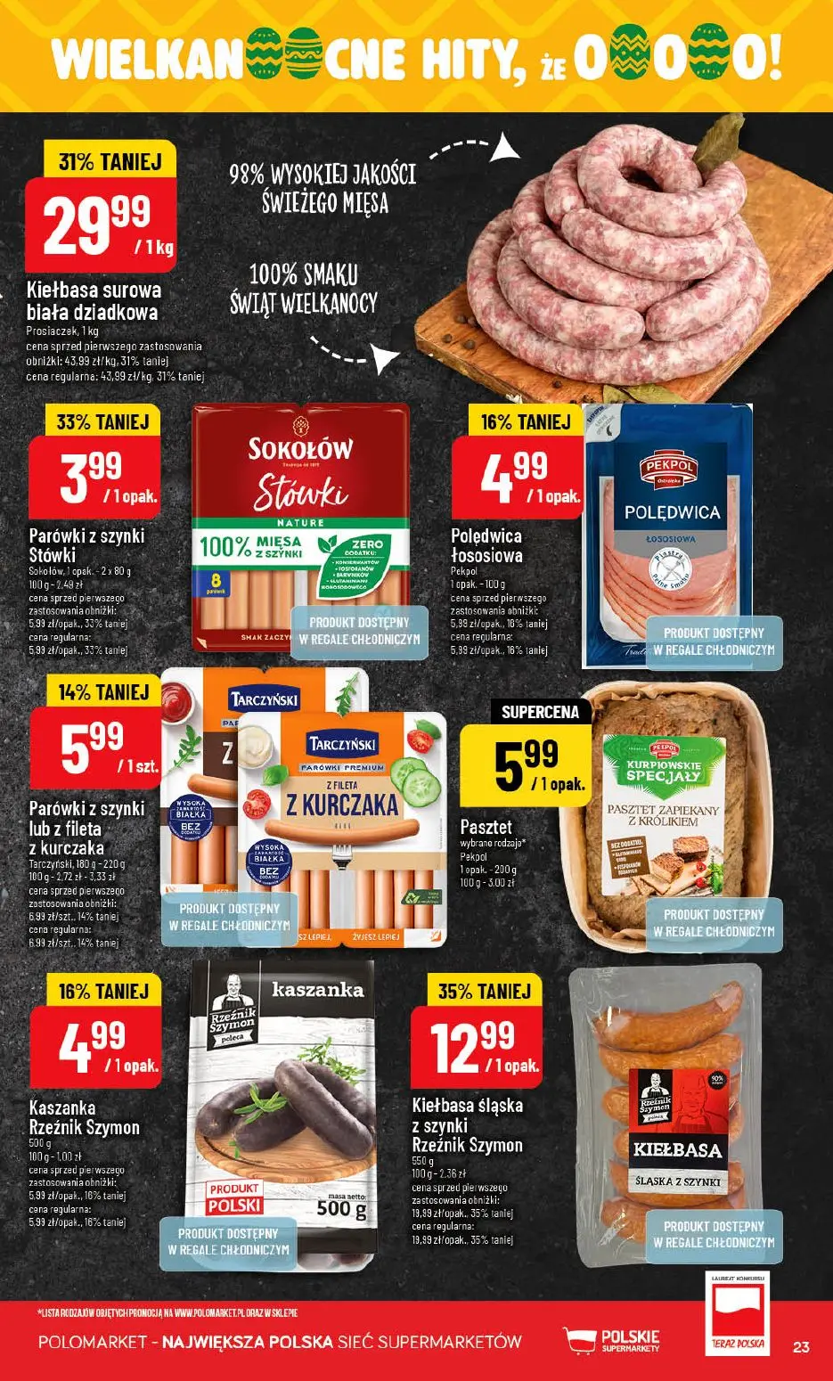 gazetka promocyjna POLOmarket Wielkanocna loteria w POLO - Strona 23