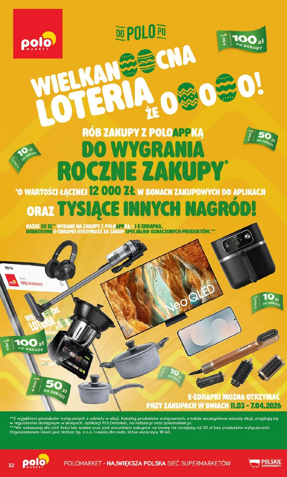 gazetka promocyjna POLOmarket Wielkanocna loteria w POLO - Strona 32