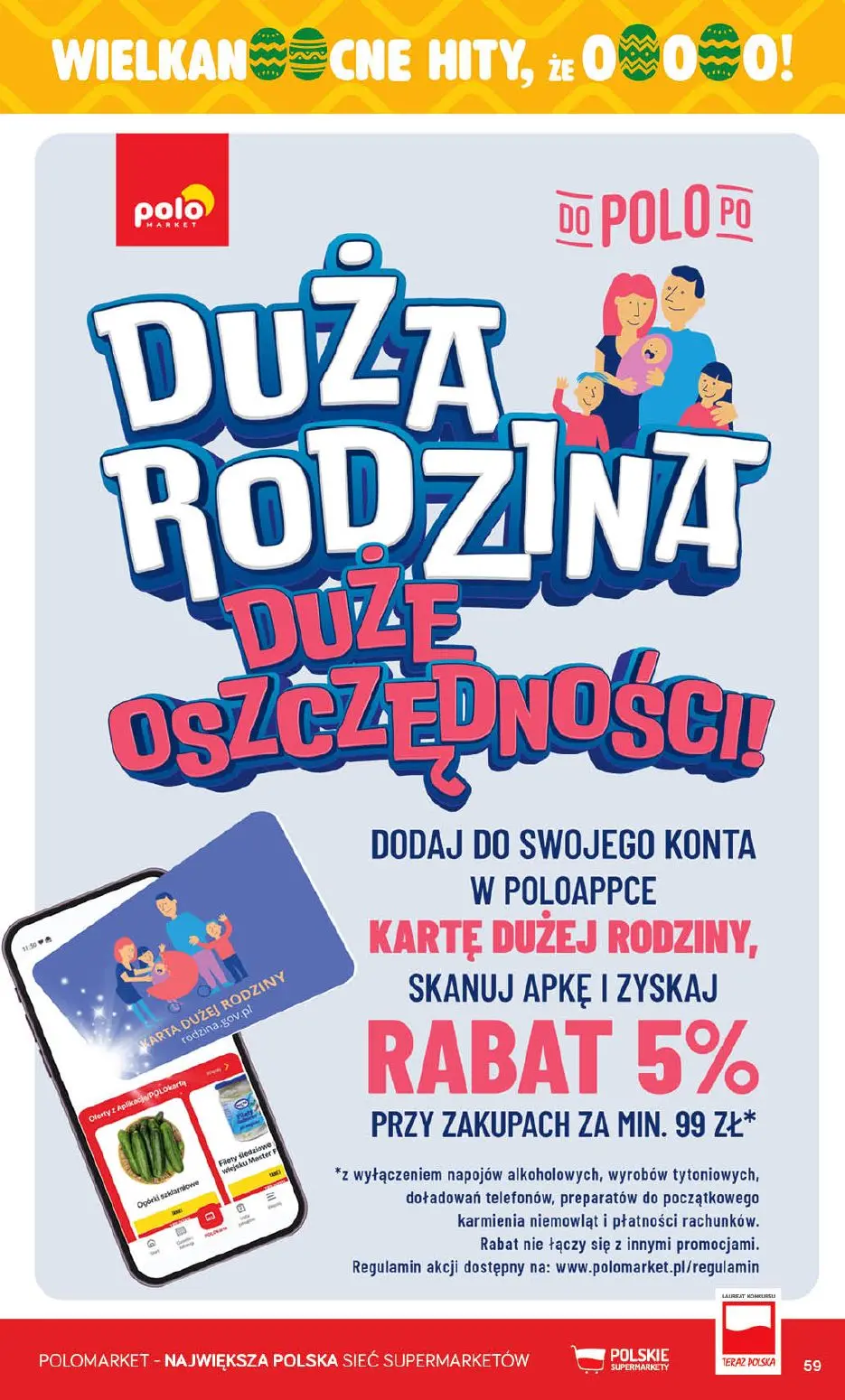 gazetka promocyjna POLOmarket Wielkanocna loteria w POLO - Strona 59