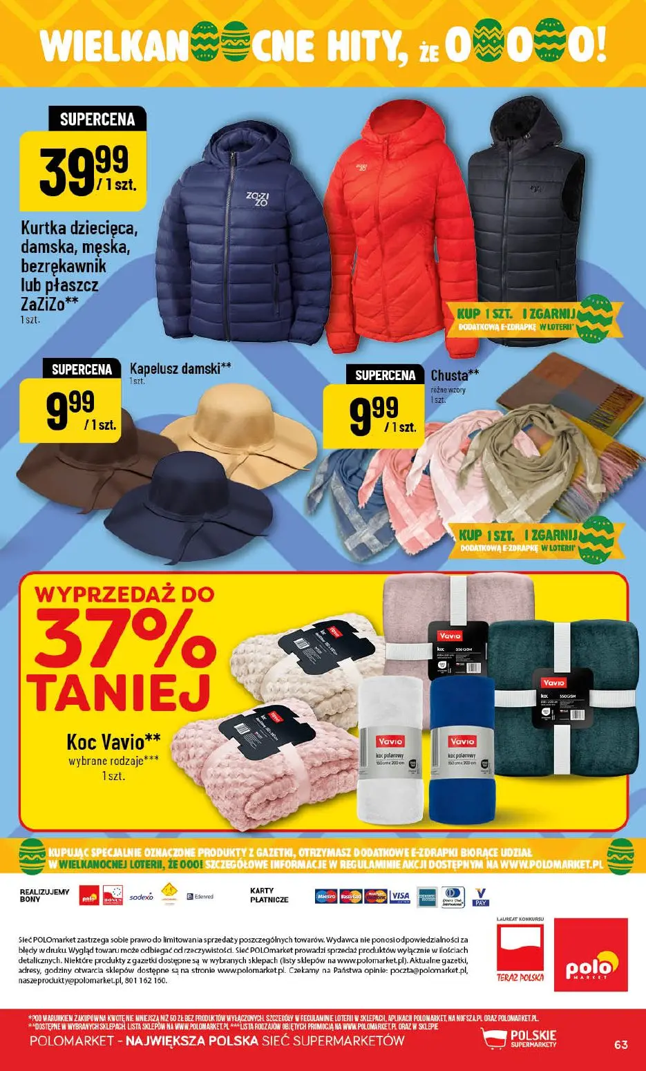 gazetka promocyjna POLOmarket Wielkanocna loteria w POLO - Strona 63