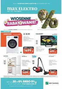 Gazetka promocyjna max ELEKTRO, ważna od 2026-03-02 do 2026-03-25.