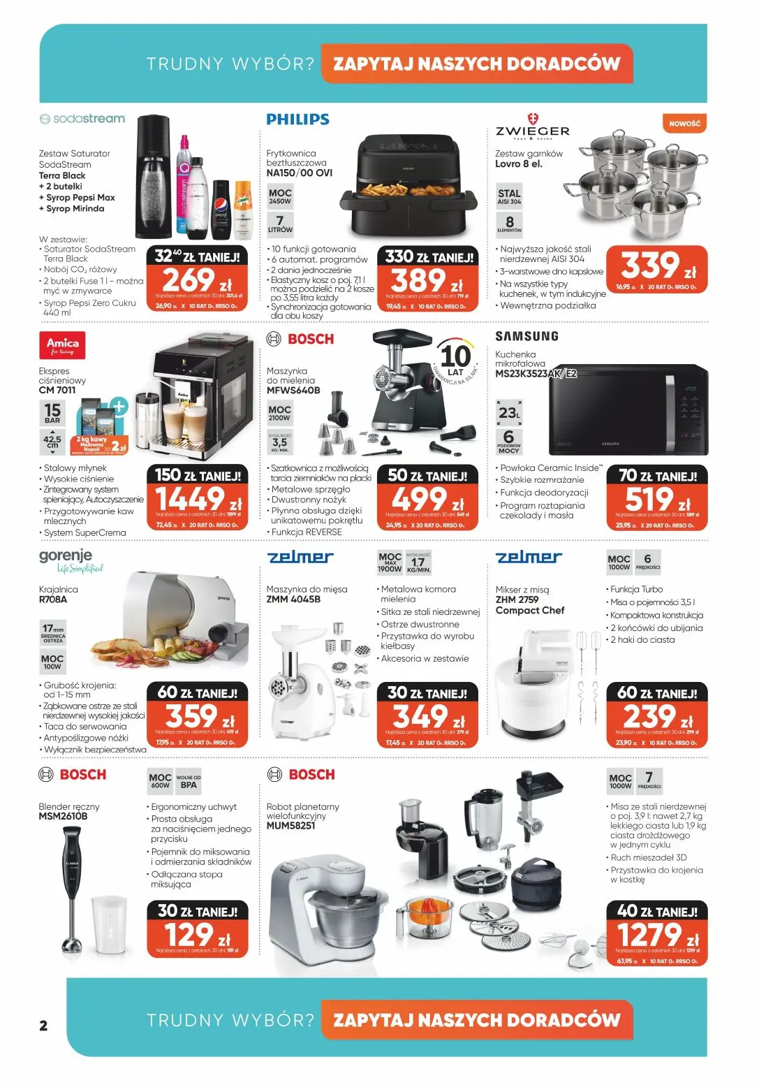 gazetka promocyjna max ELEKTRO Wiosenne rabatowanie - Strona 2