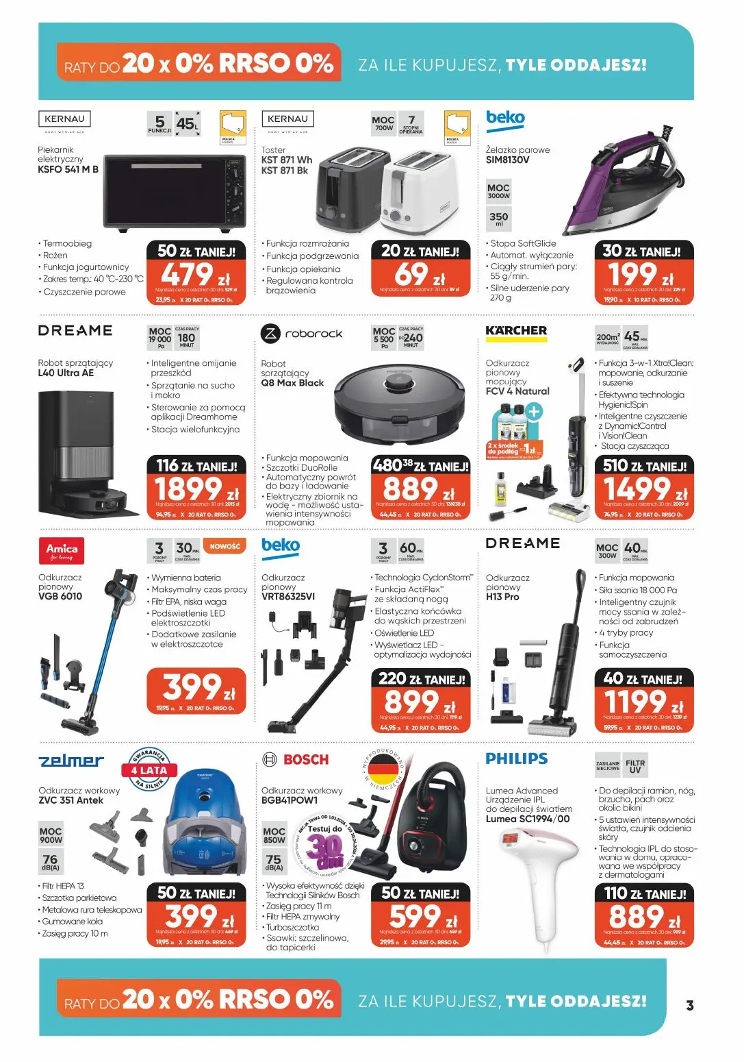 gazetka promocyjna max ELEKTRO Wiosenne rabatowanie - Strona 3