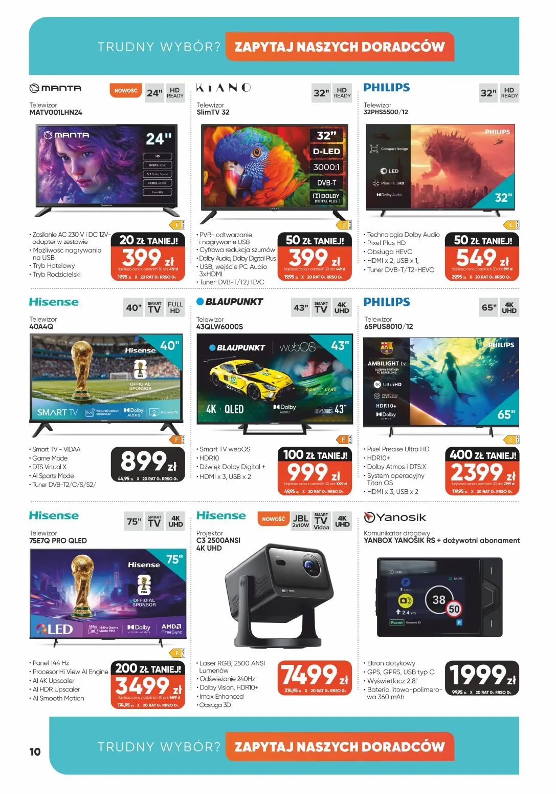 gazetka promocyjna max ELEKTRO Wiosenne rabatowanie - Strona 10