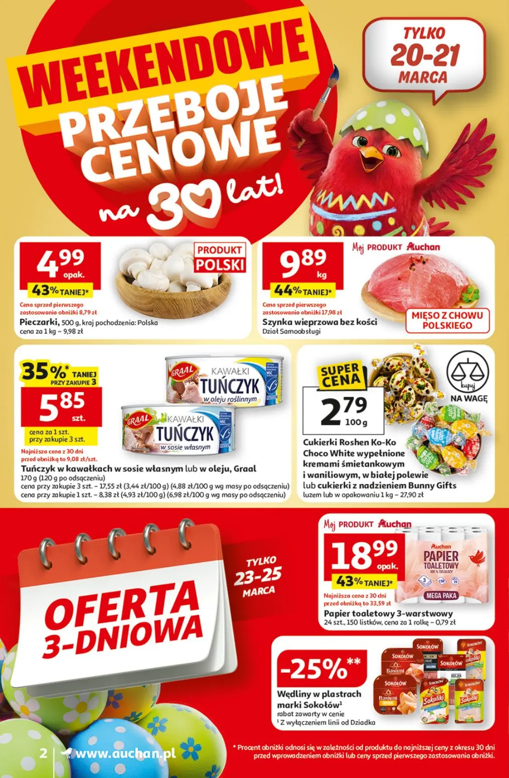 gazetka promocyjna Auchan Supermarket Strefa Wielkanoc - Strona 2