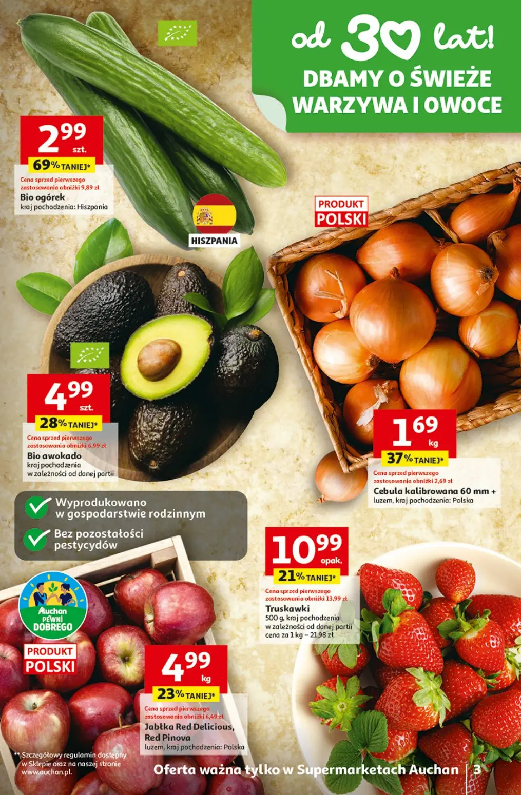 gazetka promocyjna Auchan Supermarket Strefa Wielkanoc - Strona 3