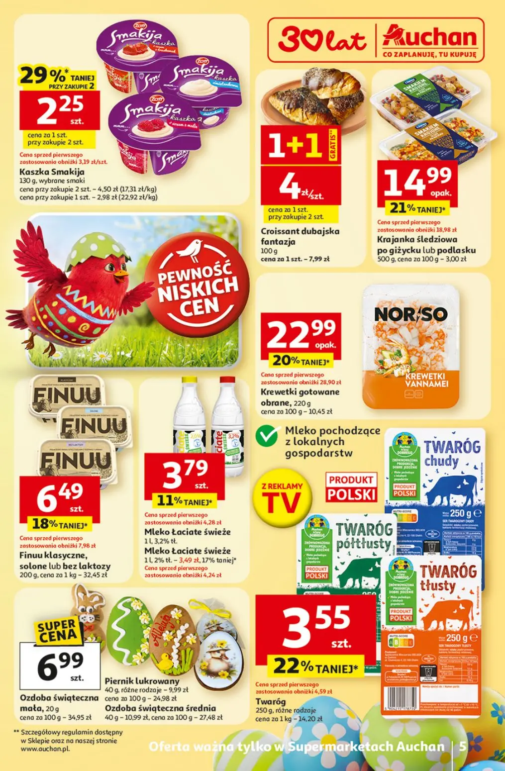 gazetka promocyjna Auchan Supermarket Strefa Wielkanoc - Strona 5