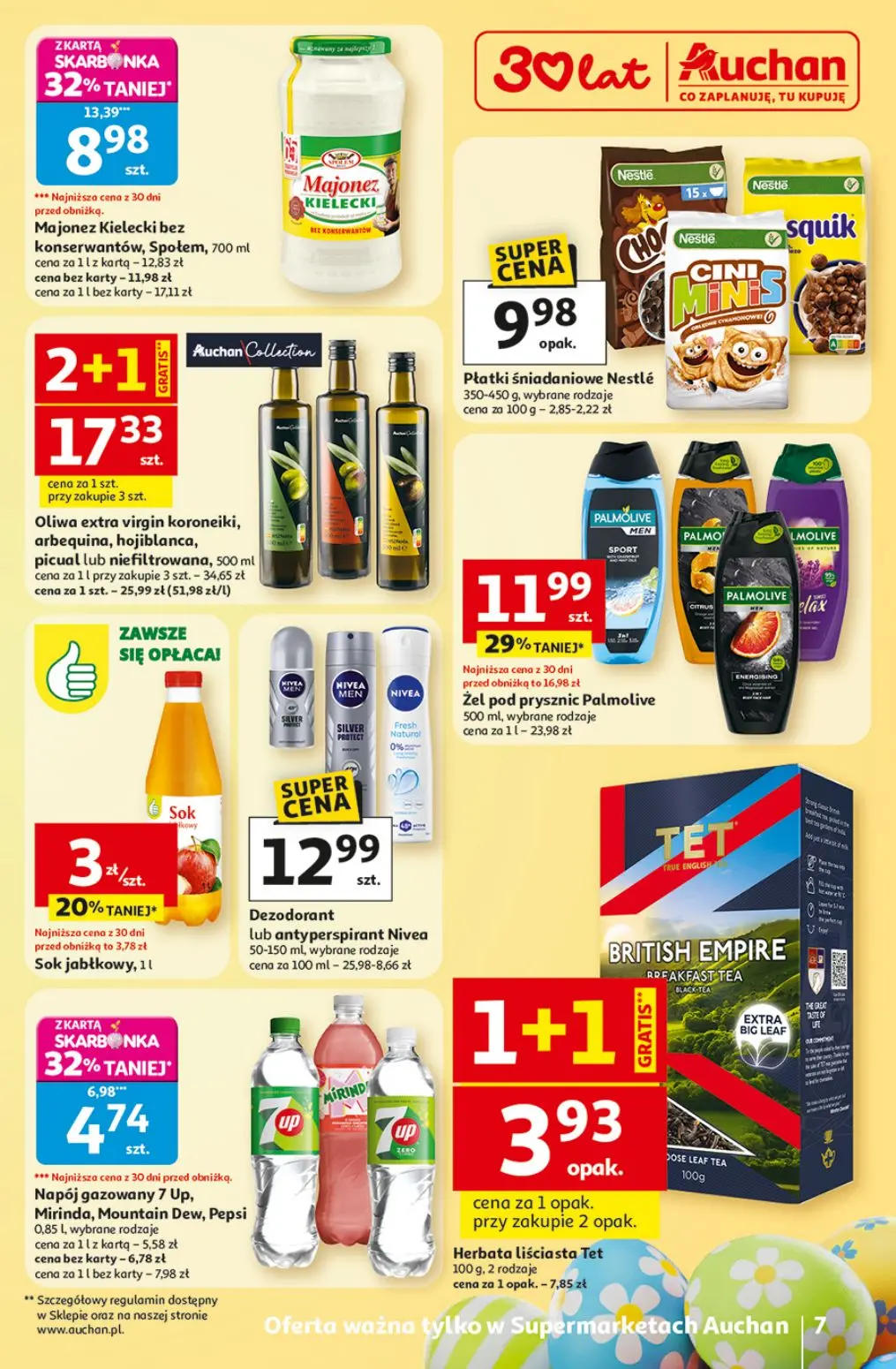 gazetka promocyjna Auchan Supermarket Strefa Wielkanoc - Strona 7