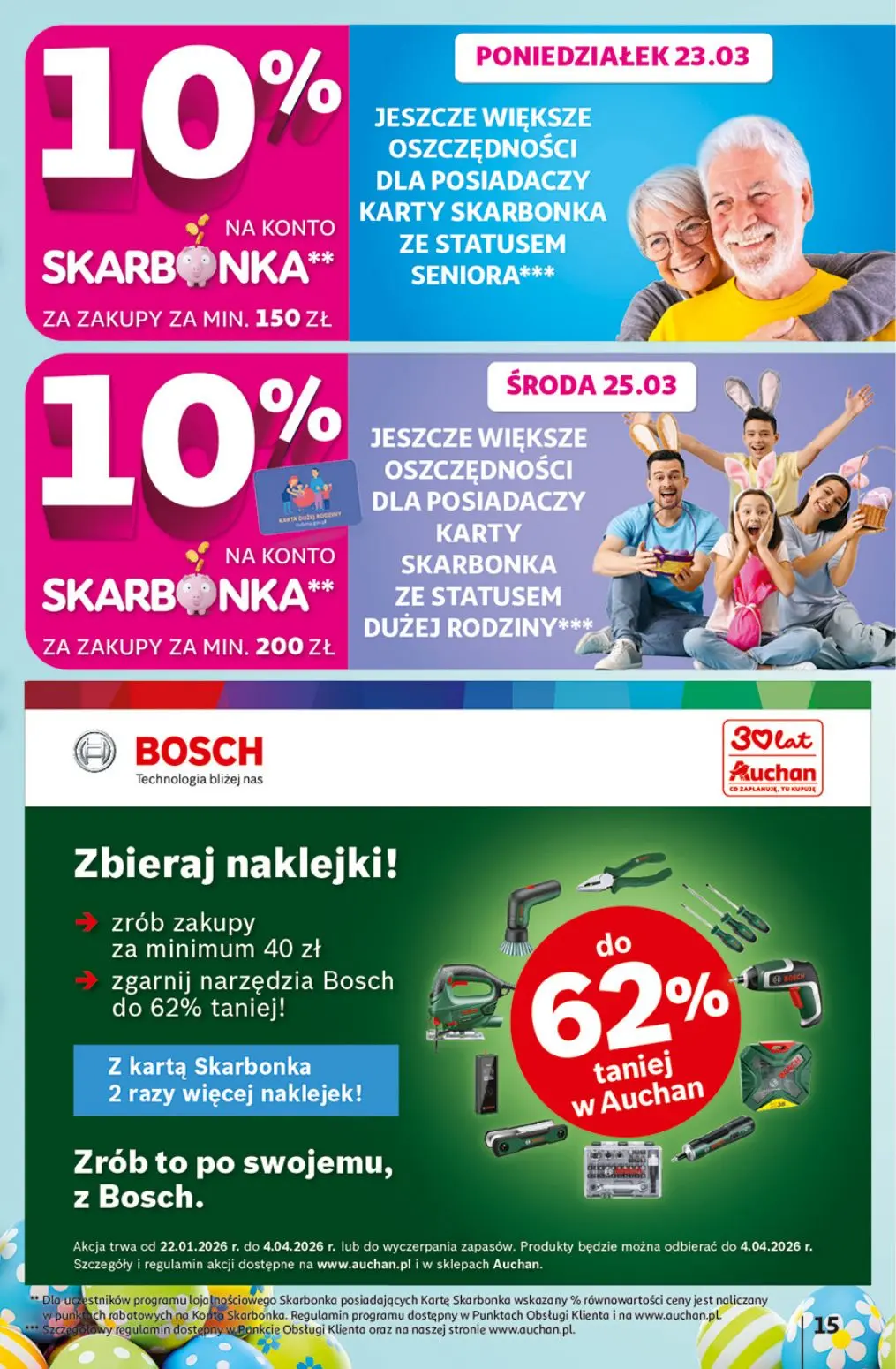 gazetka promocyjna Auchan Strefa Wielkanoc - Strona 15