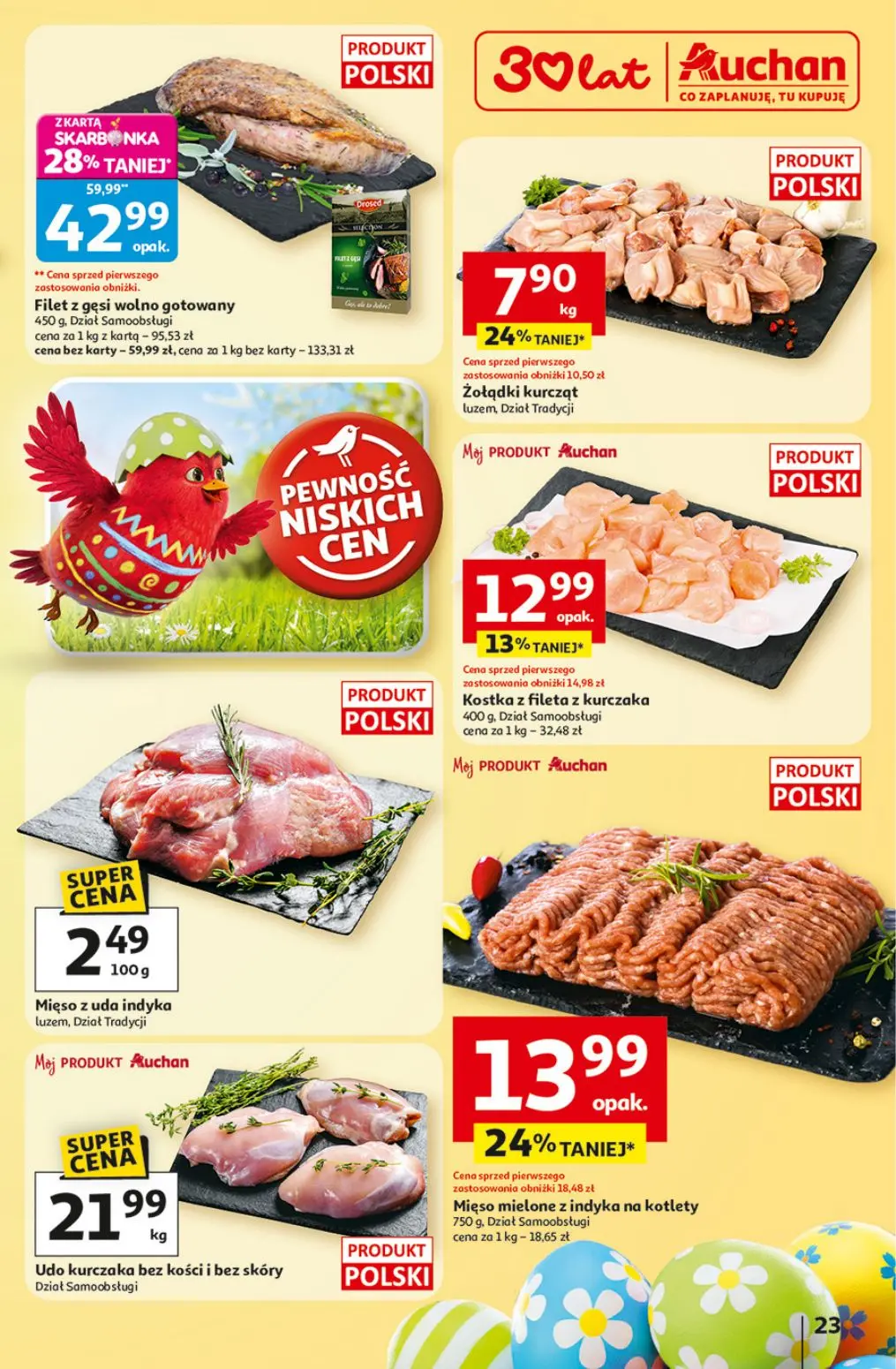 gazetka promocyjna Auchan Strefa Wielkanoc - Strona 23