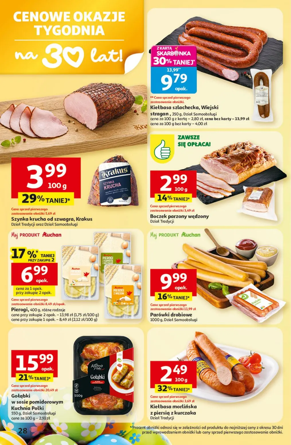 gazetka promocyjna Auchan Strefa Wielkanoc - Strona 28