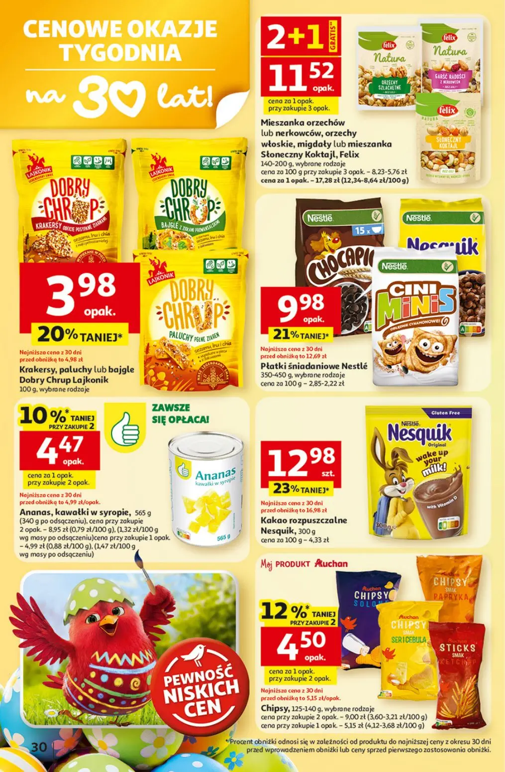gazetka promocyjna Auchan Strefa Wielkanoc - Strona 30