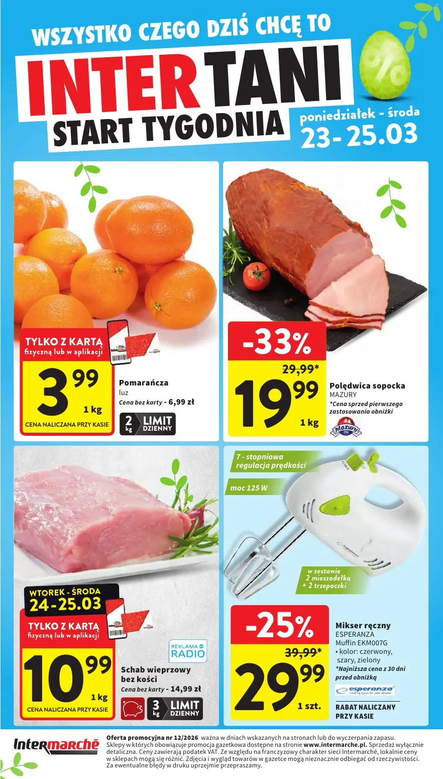 gazetka promocyjna Intermarche Wszystko, czego chcę na WIELKANOC - Strona 48