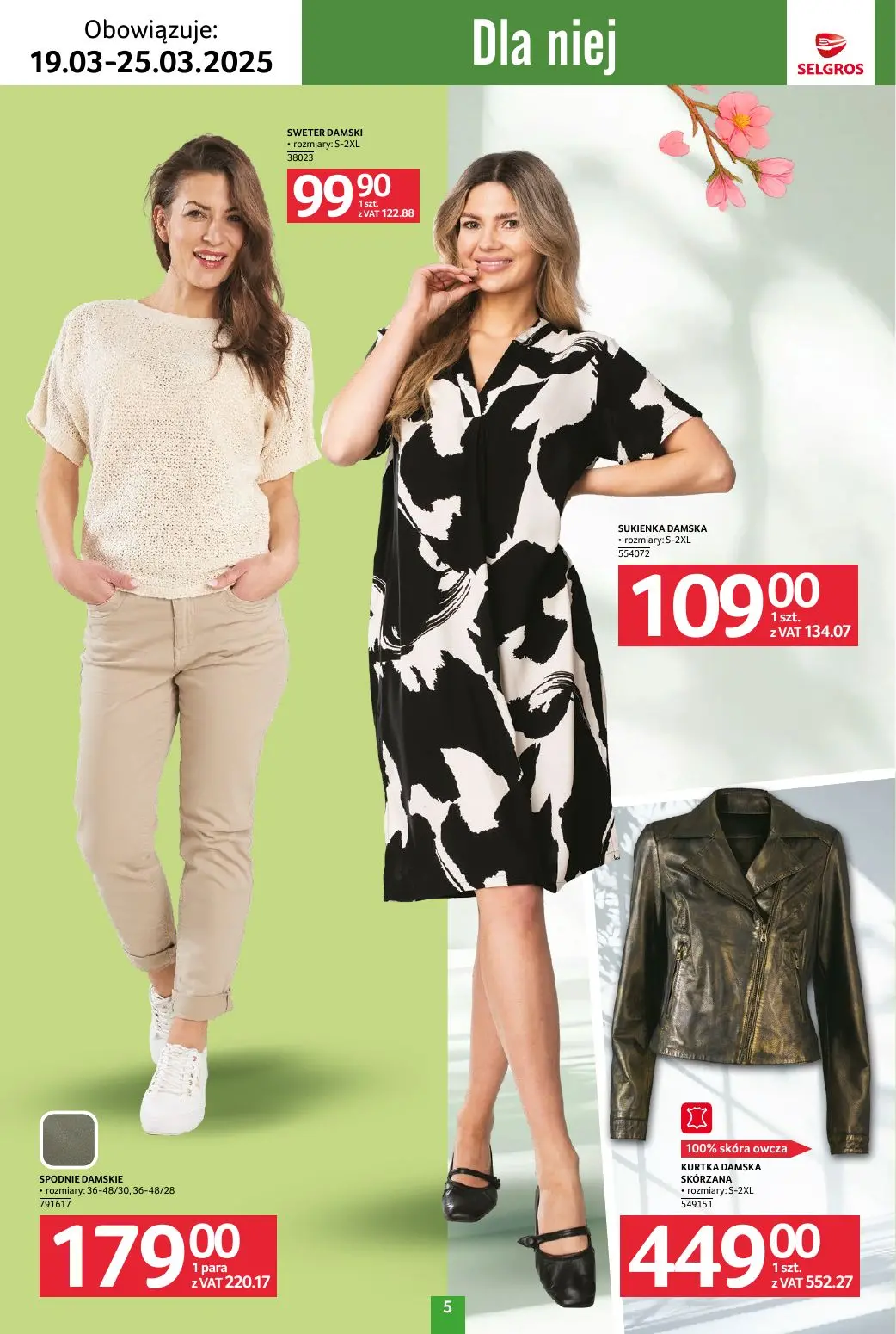 gazetka promocyjna SELGROS Katalog Tekstylia - Strona 5