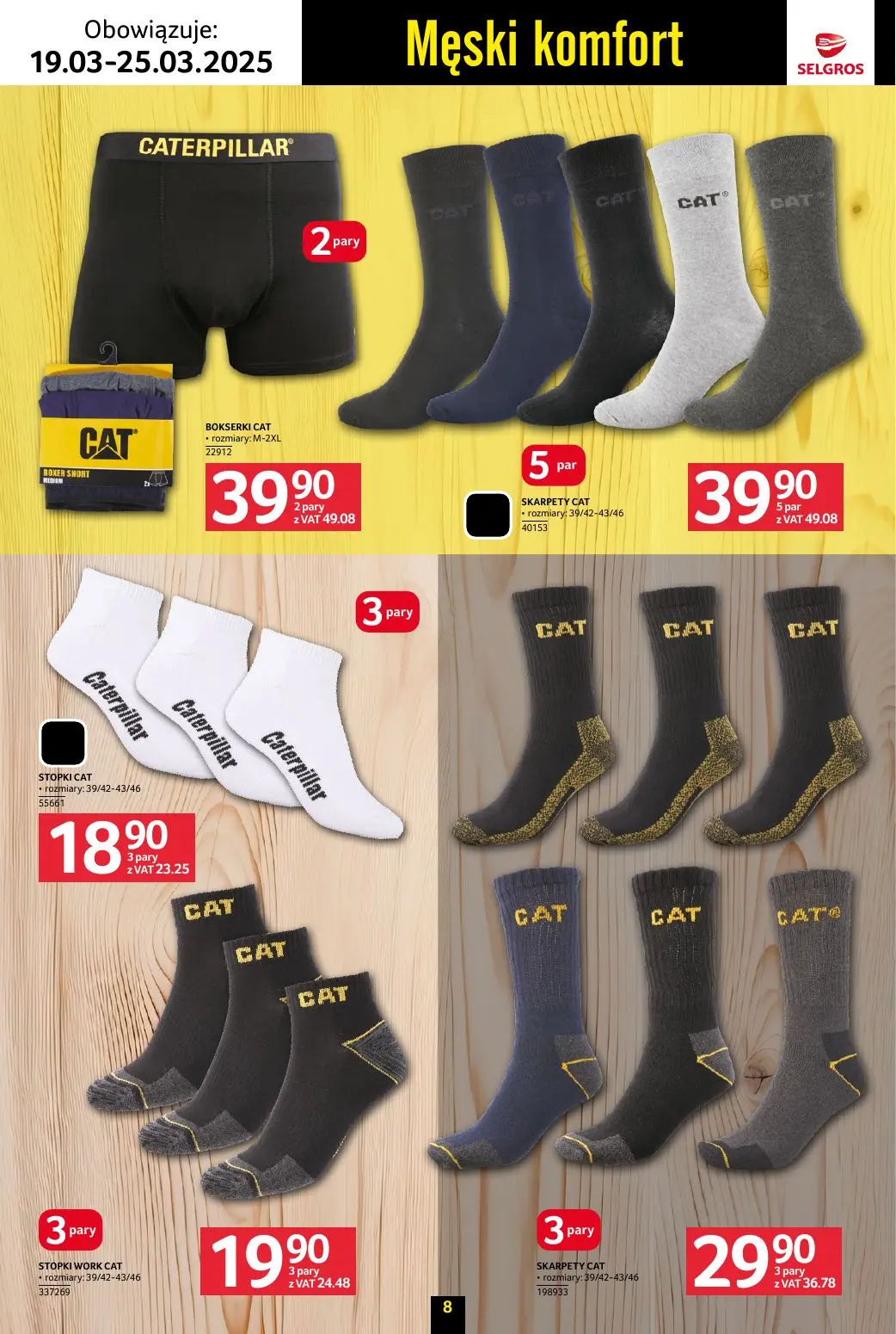 gazetka promocyjna SELGROS Katalog Tekstylia - Strona 8